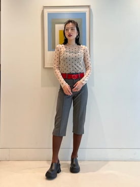 「Ray BEAMS（レイビームス）のアイテム」を使った、Ray BEAMSさん（レディース・170cm）の夏コーディネート