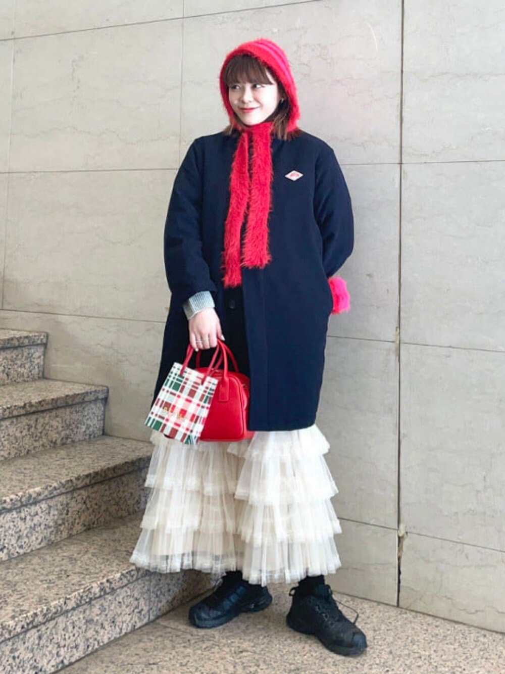 DANTON Ray BEAMS 別注スタンドカラーモッサダウンコート　36 DANTON（ダントン）の「DANTON × Ray BEAMS / 別注 スタンド