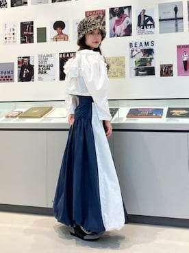 Ray BEAMSさん（レディース・162cm）の夏コーディネート