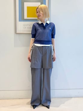 Ray BEAMSさん（レディース・163cm）の冬コーディネート