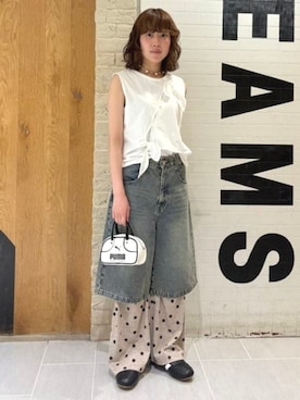 Ray BEAMSさん(レディース・152cm)の夏コーディネート