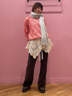 Ray BEAMSさん（レディース・155cm）の冬コーディネート