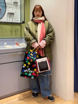 Ray BEAMSさん（レディース・160cm）の冬コーディネート