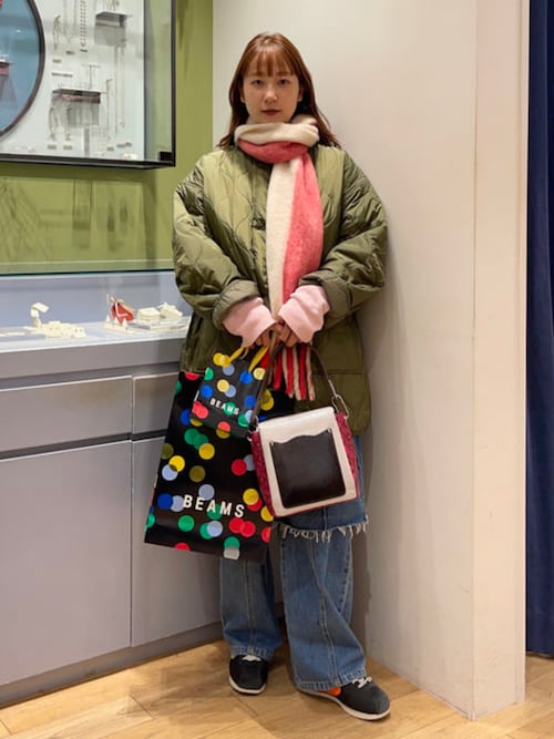 キルティング ノーカラー ブルゾン（ブルゾン）｜Ray BEAMS（レイ