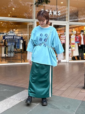 Ray BEAMSさん（レディース・160cm）の春コーディネート