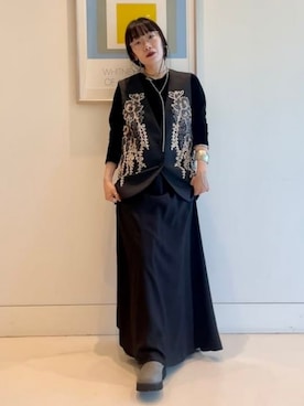 Ray BEAMSさん（レディース・157cm）の秋コーディネート