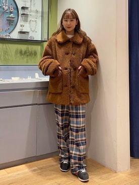 「アイテム（その他アウター）」を使った、Ray BEAMSさん（レディース・160cm）の秋コーディネート