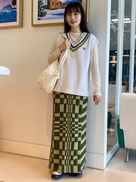 Ray BEAMSさん（レディース・162cm）の夏コーディネート