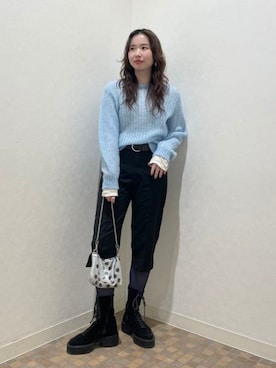 Ray BEAMSさん（レディース・161cm）の冬コーディネート