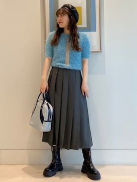 Ray BEAMSさん（レディース・162cm）の夏コーディネート