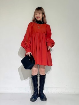 Ray BEAMSさん（レディース・153cm）の冬コーディネート