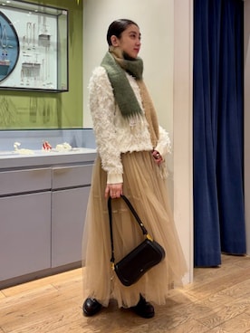 Ray BEAMSさん（レディース・160cm）の冬コーディネート