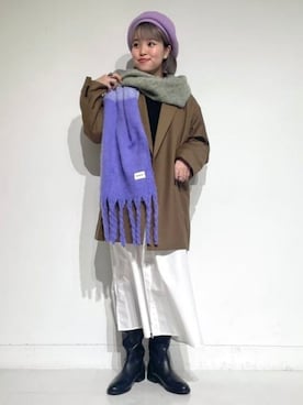 Ray BEAMSさん(レディース・156cm)の秋コーディネート