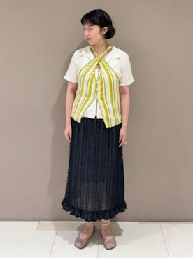 Ray BEAMSさん(レディース・155cm)の夏コーディネート