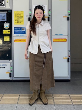 Ray BEAMSさん(レディース・158cm)の夏コーディネート