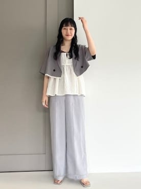 Ray BEAMSさん（レディース・167cm）の春コーディネート