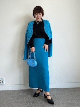 Ray BEAMSさん（レディース・162cm）の冬コーディネート