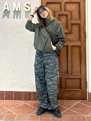 「THE NORTH FACE(ザノースフェイス)のTHE NORTH FACE / ビーフリー ジャケット(ブルゾン)」を使った、Ray BEAMSさん(レディース・158cm)の春コーディネート