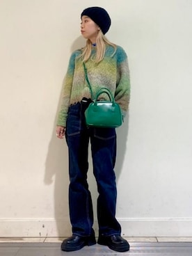 「マイベストコーデ2022」｜「アイテム（その他シューズ）」を使った、Ray BEAMSさん（レディース・162cm）の冬コーディネート