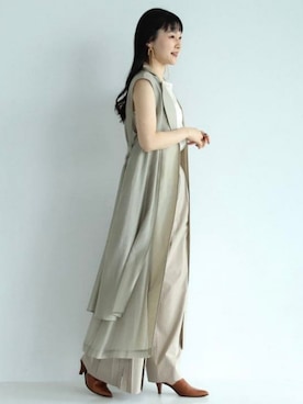 Ray BEAMSさん（レディース・167cm）の春コーディネート