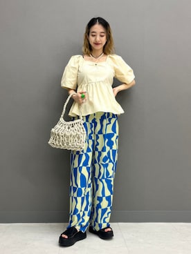 Ray BEAMSさん（レディース・163cm）の春コーディネート