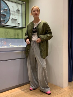 Ray BEAMSさん（レディース・163cm）の冬コーディネート