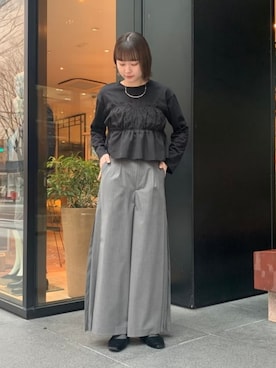 Ray BEAMSさん（レディース・166cm）の春コーディネート