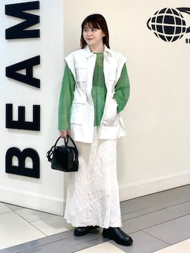 Ray BEAMSさん(レディース・158cm)の冬コーディネート