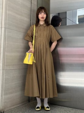 「Ray BEAMS（レイビームス）のアイテム」を使った、Ray BEAMSさん（レディース・163cm）の夏コーディネート