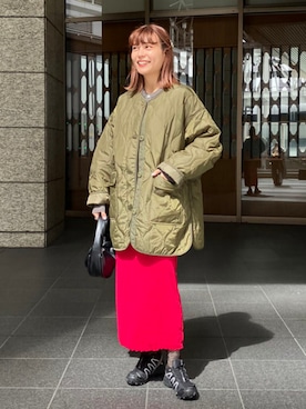 Ray BEAMSさん（レディース・160cm）の秋コーディネート