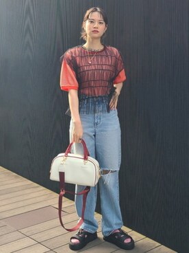 Ray BEAMSさん(レディース・160cm)の冬コーディネート