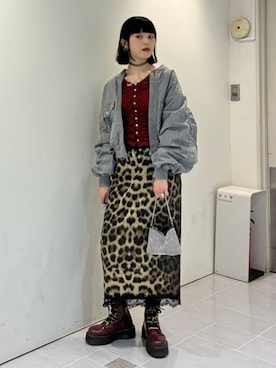 「アイテム（財布/小物）」を使った、Ray BEAMSさん（レディース・164cm）の秋コーディネート