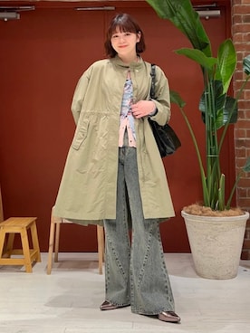 Ray BEAMSさん（レディース・158cm）の春コーディネート