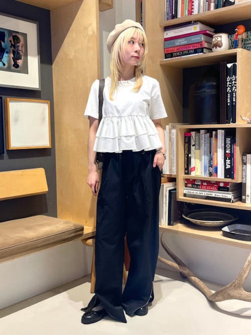 ジップ ヘムカーブ パンツ（その他パンツ）｜Ray BEAMS（レイ