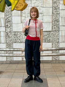 Ray BEAMSさん（レディース・173cm）の夏コーディネート