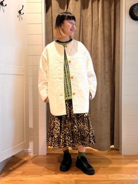 Ray BEAMSさん（レディース・154cm）の秋コーディネート