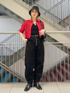 Ray BEAMSさん（レディース・155cm）の冬コーディネート