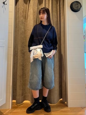 Ray BEAMSさん（レディース・163cm）の夏コーディネート