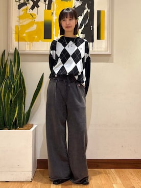 「Ray BEAMS（レイビームス）のアイテム」を使った、Ray BEAMSさん（レディース・163cm）の夏コーディネート
