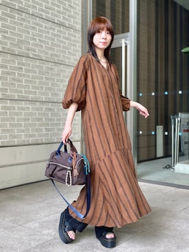 Ray BEAMSさん(レディース・162cm)の夏コーディネート