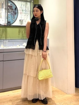 Ray BEAMSさん（レディース・160cm）の夏コーディネート