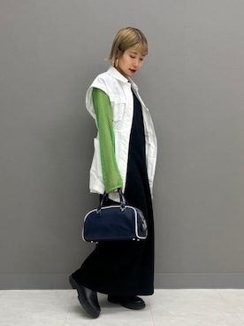 Ray BEAMSさん（レディース・153cm）の春コーディネート