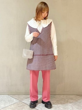 Ray BEAMSさん（レディース・161cm）の秋コーディネート