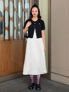 Ray BEAMSさん（レディース・168cm）の春コーディネート