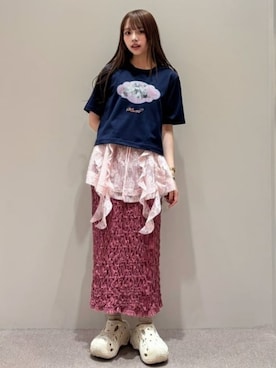 「Ray BEAMS（レイビームス）のアイテム」を使った、Ray BEAMSさん（レディース・158cm）の夏コーディネート