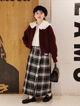 Ray BEAMSさん(レディース・158cm)の冬コーディネート