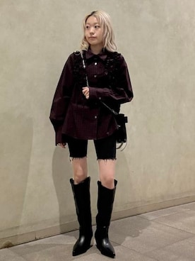 「Ray BEAMS（レイビームス）のアイテム」を使った、Ray BEAMSさん（レディース・152cm）の夏コーディネート