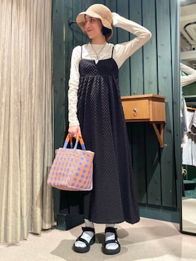 Ray BEAMSさん（レディース・162cm）の春コーディネート