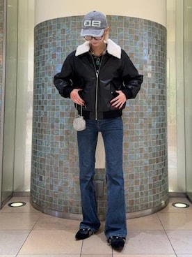 Ray BEAMSさん(レディース・165cm)の冬コーディネート