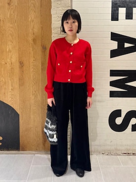 「Ray BEAMS（レイビームス）のアイテム」を使った、Ray BEAMSさん（レディース・152cm）の冬コーディネート